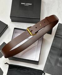 Ремень SAINT LAURENT с мотоциклетной пряжкой