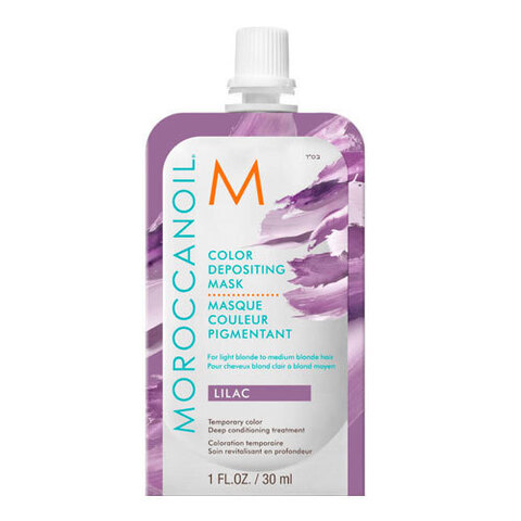 Moroccanoil Color Depositing Mask Lilac - Маска тонирующая для светлых и средне светлых волос лаванда