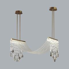 Подвесная светодиодная люстра Odeon Light AFINA 5420/48L