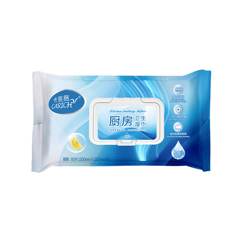 (0.2PV)CARICH kitchen degreasing sanitary wipes CARICH Салфетки гигиенические кухонные обезжиривающие