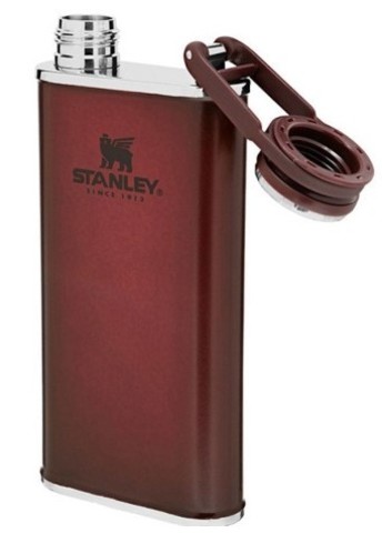 Картинка фляга для алкоголя Stanley classic pocket flask 0.23l красный - 2