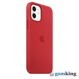 Apple Silicone Case with MagSafe iPhone 12 | 12 Pro Product Red (Красный) MHL63ZM/A