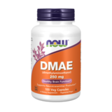 ДМАЭ 250 мг, DMAE 250 mg, Now Foods, 100 капсул 1