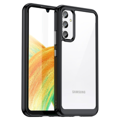 Усиленный защитный чехол с мягкими черными рамками для Samsung Galaxy A34 5G, мягкий отклик кнопок