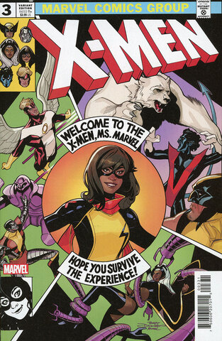 Ms Marvel The New Mutant #3 (Cover C)