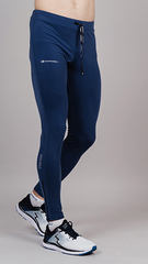 Утепленные беговые тайтсы Nordski Warm Blue мужские
