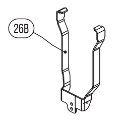 Запчасть №26B для HGSR. Прижимная скоба