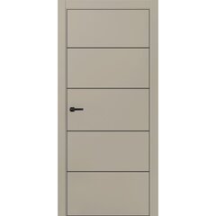 Купить Межкомнатная дверь ПЭТ Silk-4 мокко глухая