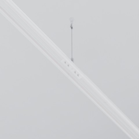 Коннектор прямой для круглого низкопрофильного шинопровода Maytoni EXILITY TRAM034CI-R-41W