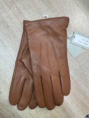 Перчатки. Мужские. Материал верха: Кожа оленя. Подклад: Трикотаж-шерсть. 5 шт в упаковке.