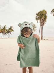 Пончо махровое для мальчика Next E22-920, Зеленый