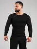 Рашгард Barracuda Solid Black L/S