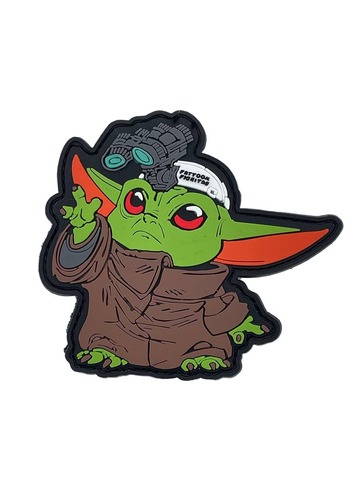 Патч ПВХ Малыш Грогу (Йодо) ПНВ (прибор ночного видения)