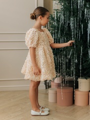 Платье "Camellia", Молоко