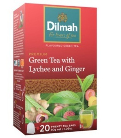 Чай Dimah Имбирь и Личи 20пакет.