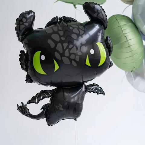 Сет гелиевых шаров С днем рождения сынок с Беззубиком