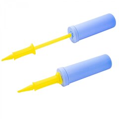 Насос для воздушных шаров Alingar, ручной, двухходовый, 28 см, ассорти, "Macarons микс" (пастельные цвета)