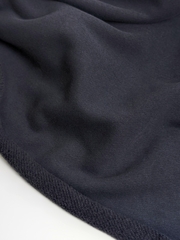 Тёмный графит Футер 3-х нитка микроначёс с велюровым эффектом