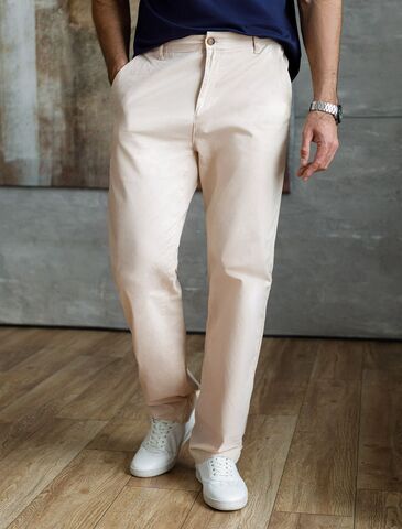 Брюки-чиносы из эластичного твилла  U24.001 (117631)