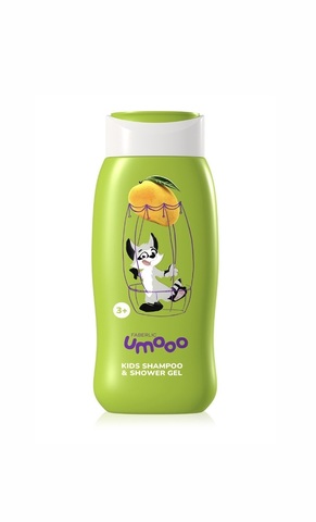 Umooo Детский шампунь-гель для душа «Манго» 250мл 3+