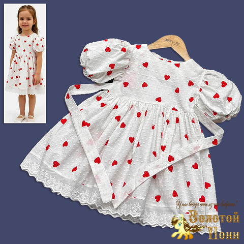 Платье хл/батист д (3-6) 260319-WQ167