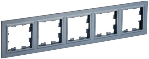 BRITE Рамка 5-мест. РУ-5-БрМ мар. IEK