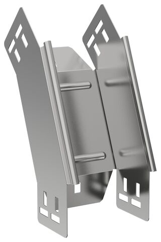 ESCA 5 Поворот верт. внеш. 45град 80х100-0,8 IEK