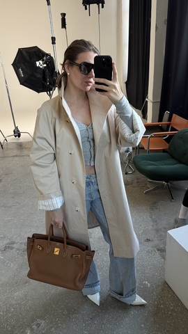 Тренч MACKINTOSH | Бежевый