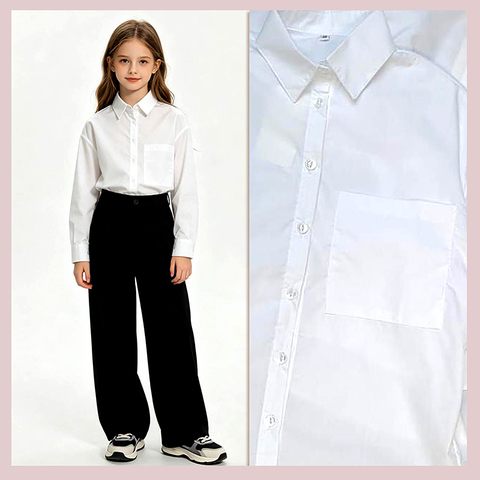 Блуза школьные д (9-14) 260415-WD170