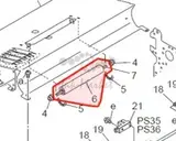 Ролик нижний Konica Minolta Lower Idler Roller для bizhub PRO 1050 56UA45991