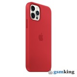 Apple Silicone Case with MagSafe iPhone 12 | 12 Pro Product Red (Красный) MHL63ZM/A