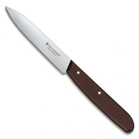 Нож кухонный Victorinox Rosewood для чистки овощей и фруктов, 100 mm (5.0700)