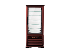 Cреднетемпературный кондитерский шкаф со стеклами по кругу 1422 л, 370 кг Ugur