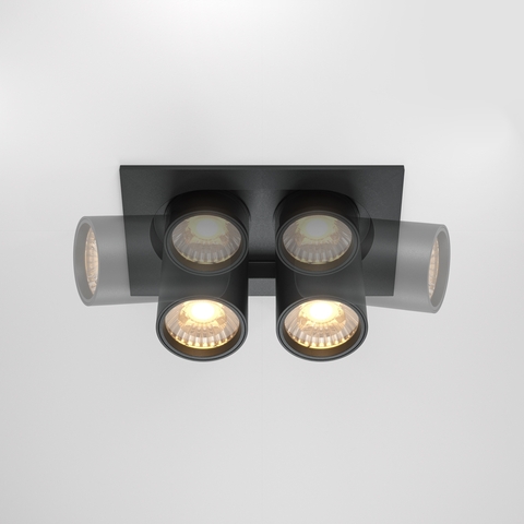 Встраиваемый светодиодный светильник Maytoni Hidden DL045-02-10W3K-B