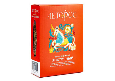 Травяной чай цветочный Леторос, 100г