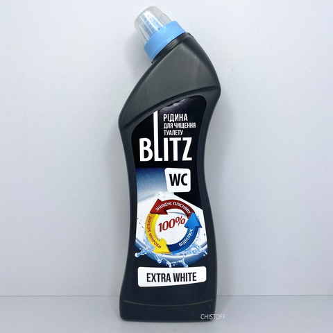 Гель для чистки унитаза BLITZ Extra White 750 мл