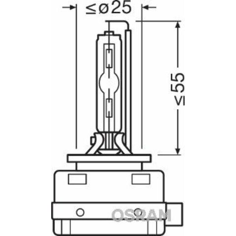 Лампа ксеноновая D1S OSRAM XENARC ULTRA LIFE 1 шт. 66140ULT