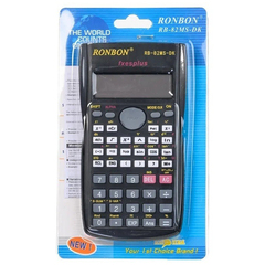 Калькулятор инженерный Ronbon 10 Bit, 2-х строчный, LCD, 20*11.5 см, чёрный