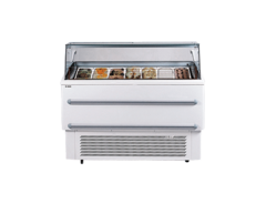 Низкотемпературная витрина для мягкого мороженого 264 л, 60 кг Ugur