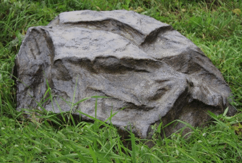 Крышка люка Искусственный камень Де-Люкс D100/35