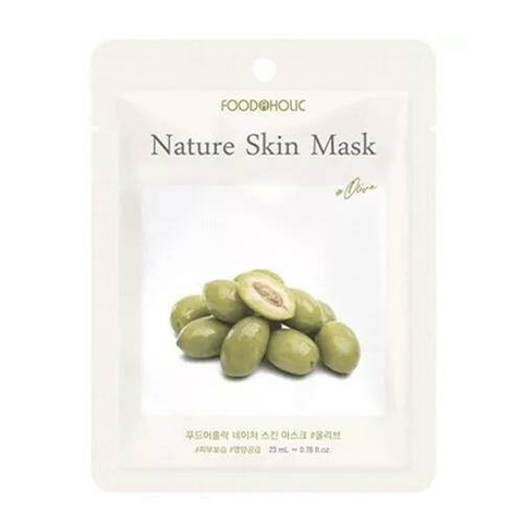Foodaholic Маска тканевая Foodaholic Olive Nature Skin Mask