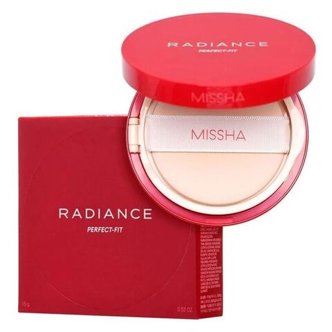 Missha Тональная основа-кушон Radiance Perfect Fit Cushion Foundation SPF 50+ PA+++,23 SAND,15 гр