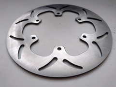 Диск тормозной задний на Yamaha FJR 2003-2019 / XVS DRAG STAR 1999-2006 г.в., серебристый лепестковый