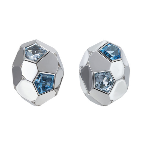 Серьги с Топазом и Бриллиантами, E0190-1/6