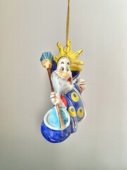Ёлочная игрушка ЦАРЬ