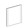 Зеркало с подсветкой Geberit Option Basic, двухсторонняя подсветка: B=60см, H=65см
