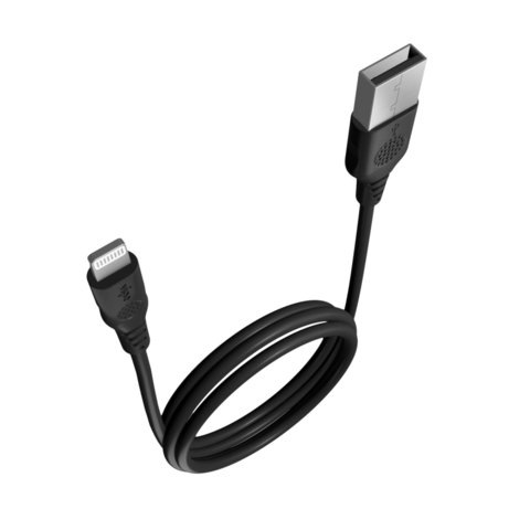 Кабель USB - Lightning MFI, Vipe, черный, VPCBLMFIPVCBLK
