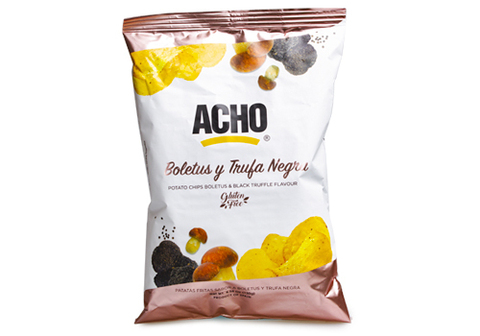 Картофельные чипсы с грибами и черным трюфелем Acho, 130г