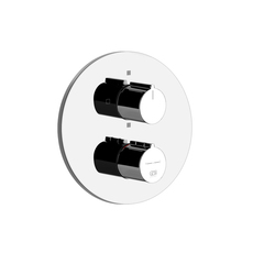 Gessi 38777#031 Gessi Emporio Via tortona Внешние части для термостатического смесителя на 2 позиции, цвет: Chrome фото