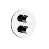 Gessi 38777#031 Gessi Emporio Via tortona Внешние части для термостатического смесителя на 2 позиции, цвет: Chrome